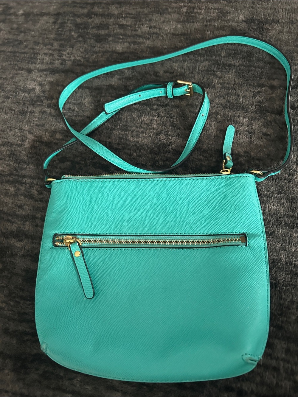 Turquoise Crossbody Shoulder Bag - Women's Stylish Everyday Purse